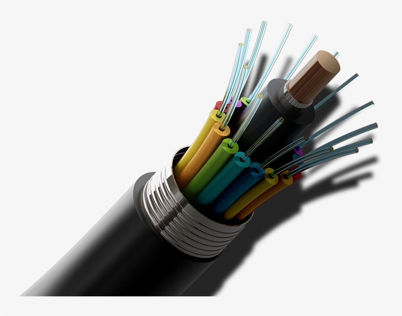 Fiber Optic Pipeline Solutions We Provide The “complete - Fiber Optic Cable Png, transparent png #4098359