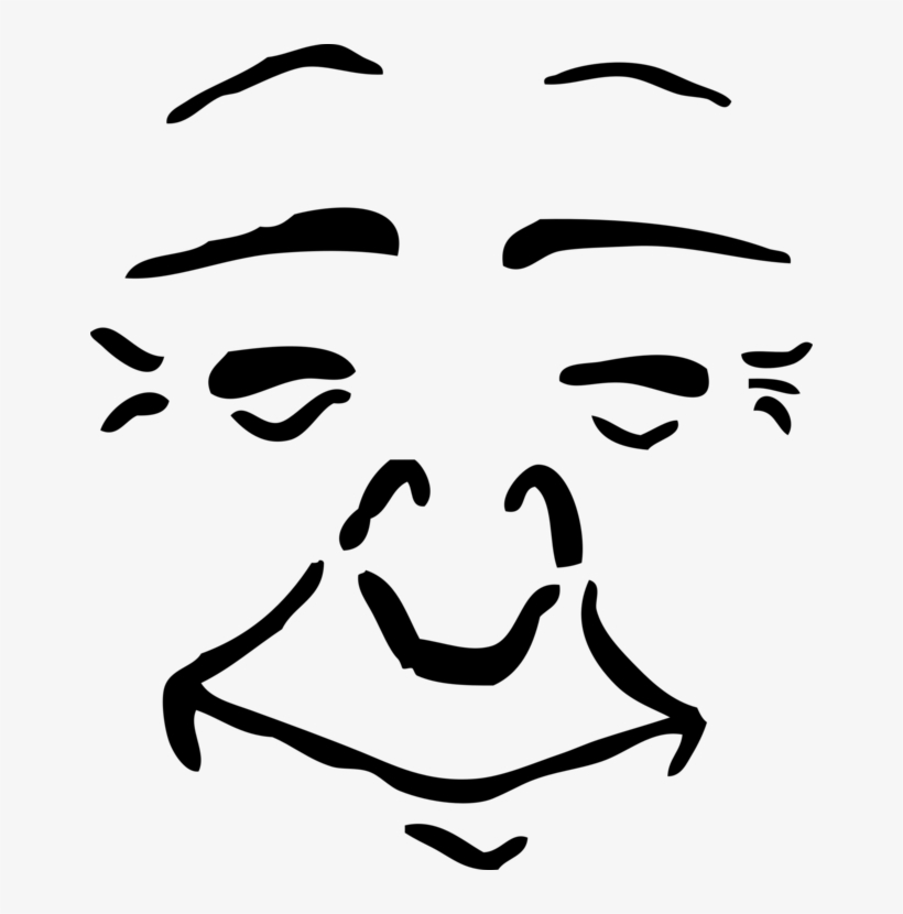 Wrinkle Computer Icons Download Laughter - Wrinkles Clip Art Black And White, transparent png #4098417