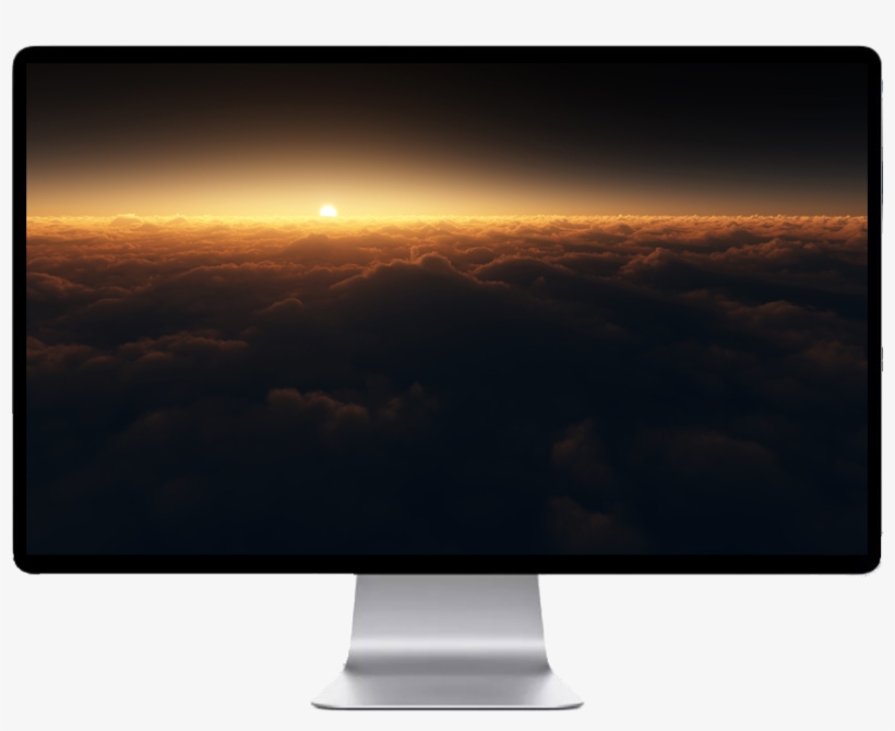 Thunderbolt Display 27 Zoll, transparent png #4098566