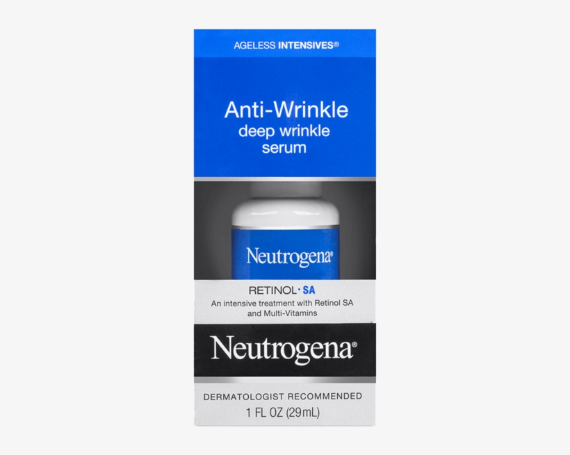 Neutrogena® Ageless Intensives® Deep Wrinkle Serum - Neutrogena Ageless Intensives Deep Wrinkle Serum -, transparent png #4098800