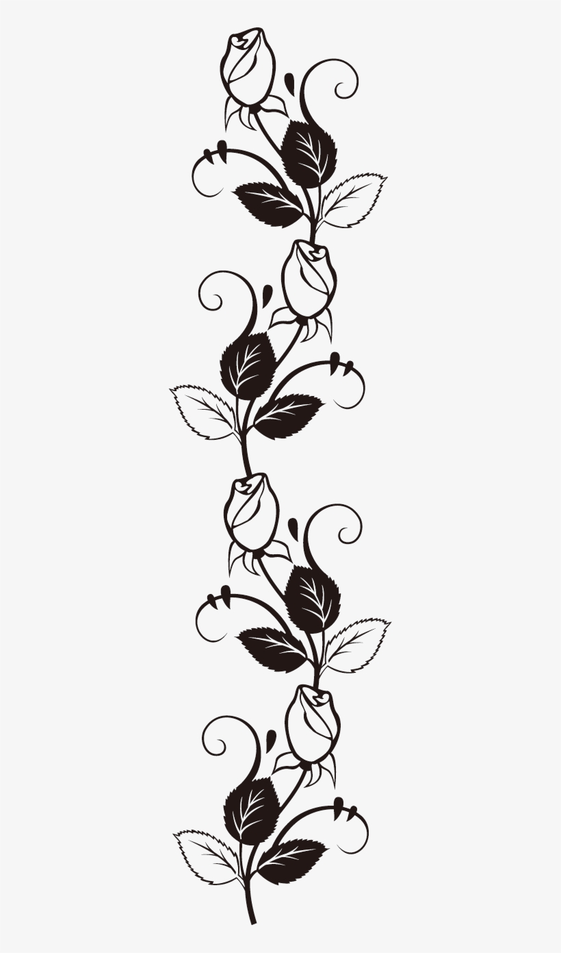 Bara0225 Black And White Flowers Stripes Shower Curtain Free
