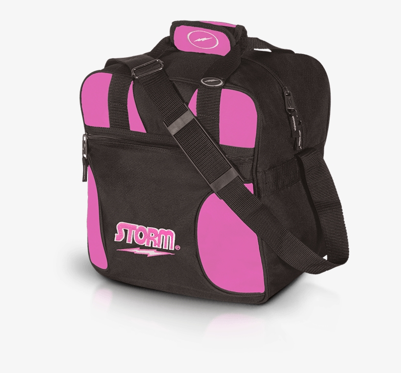 Storm-solo Single Bag Black/pink - Storm 1 Ball Solo Pink Bowling Bag, transparent png #410023