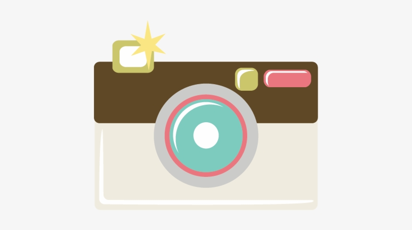 Camera Svg File For Scrapbooking Free Svg Files Free - Cute Camera Clipart, transparent png #410132