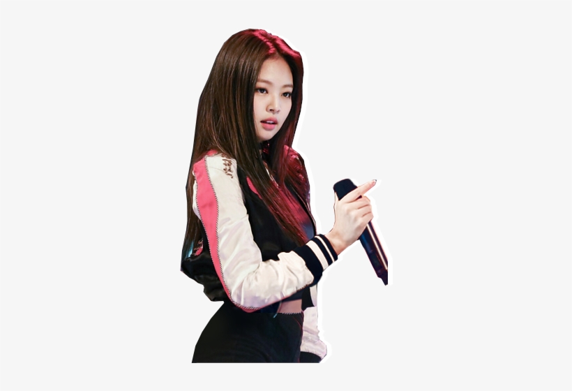 Idol Under Yg Entertainment, As Part Of Girlgroup Blackpink - Transparent Black Pink Jenny, transparent png #410235