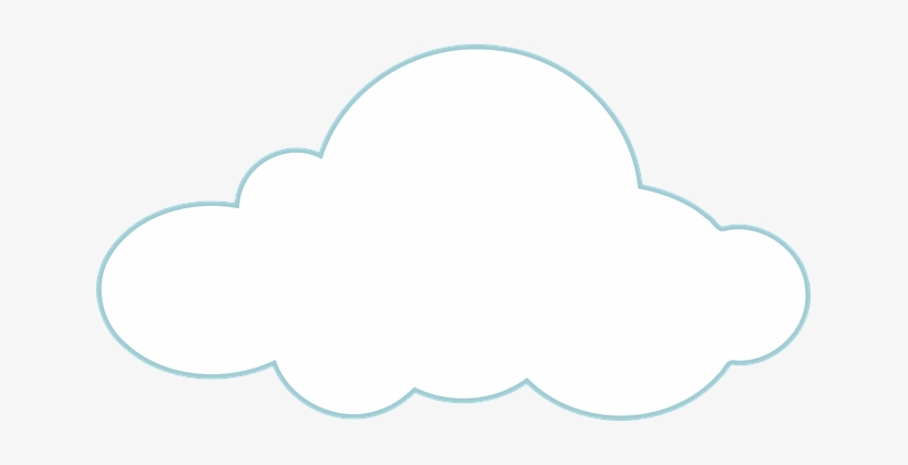 Cloud White Weather Cloudy Forecast Cloud - Cloud Clip Art Png, transparent png #410261
