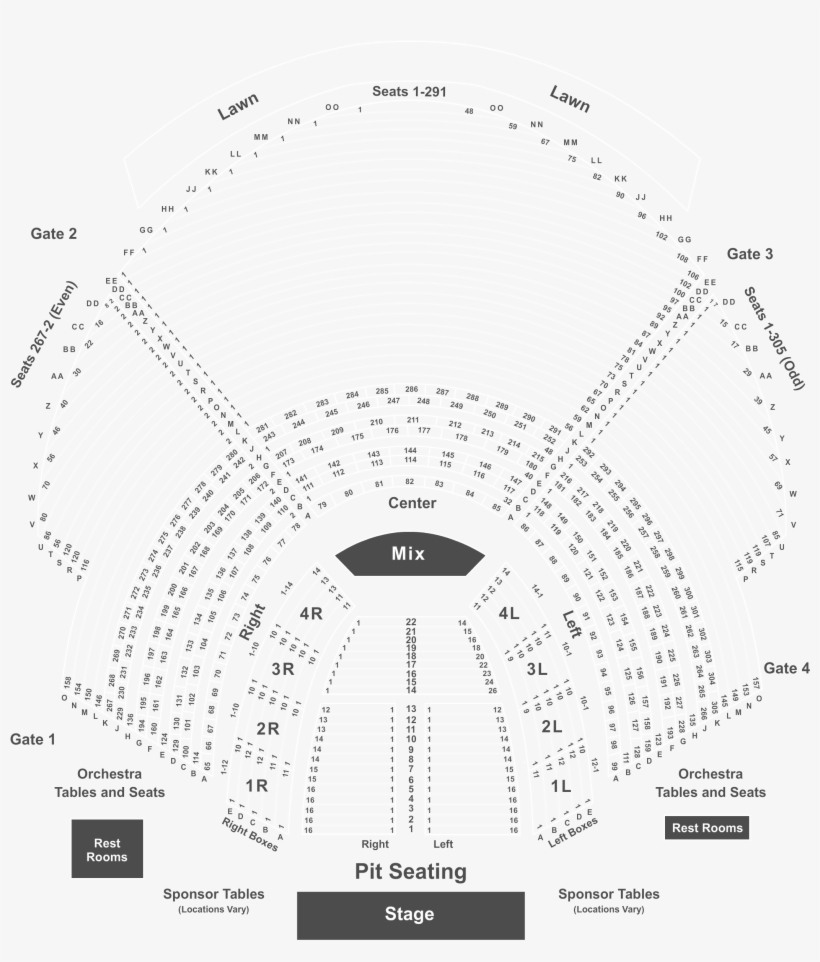 The 1975 At Chastain Park Amphitheatre Live Nation, - Front Row Seats, transparent png #410859