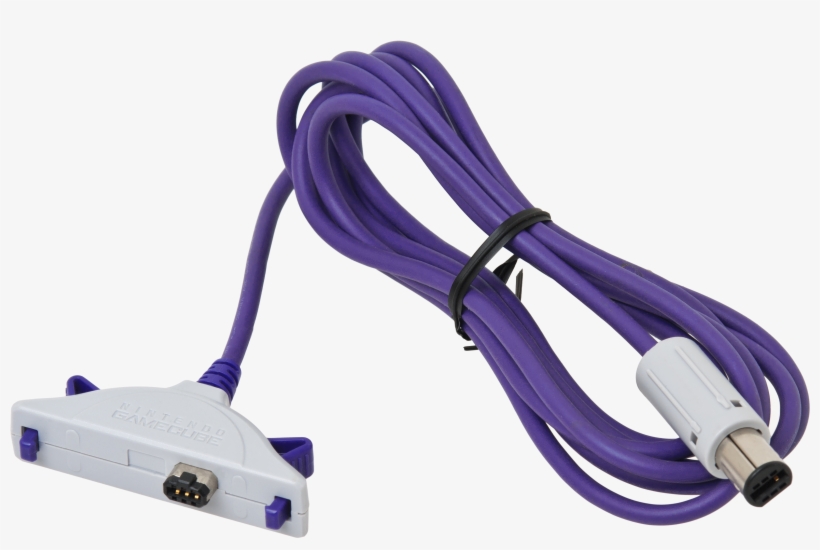 Gamecube Gba Link Cable Bg - Nintendo Gamecube Game Boy Advance Cable - Game Console, transparent png #410860