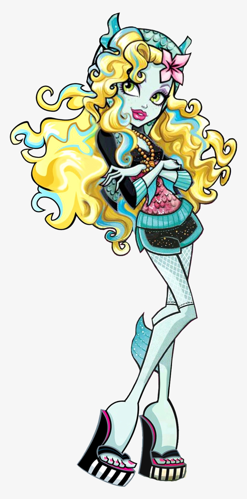 Lagoona Blue Lagoona Blue Is The Daughter Of A Sea - Monster High Lagoona, transparent png #411058