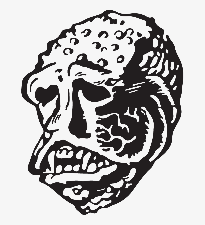 73ra - Sea Monster - Topstone Mask - Creature From The Black Lagoon Monster, transparent png #411217