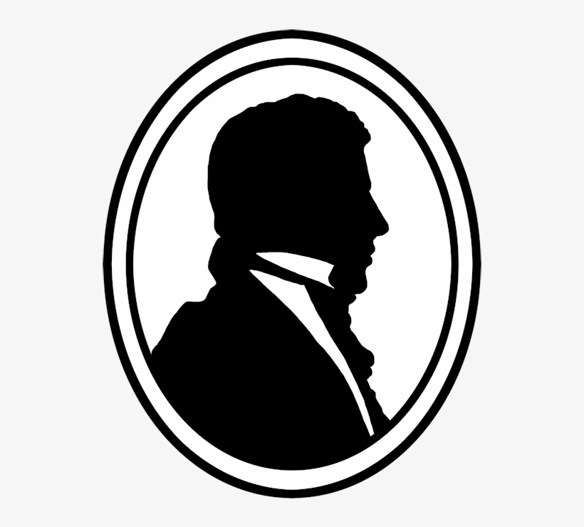 Man Portrait Silhouette At Getdrawings - Silhouette Of A Victorian Man, transparent png #411286