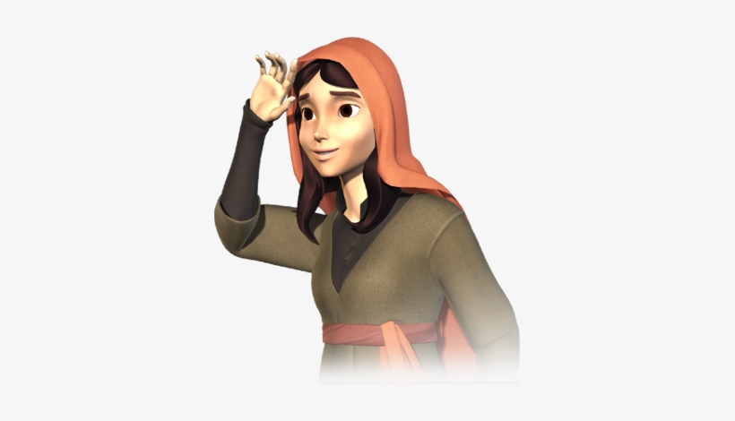 Mary Was A Young, Devout Jewish Girl, And A Descendant - Superbook Mary And Joseph, transparent png #411325