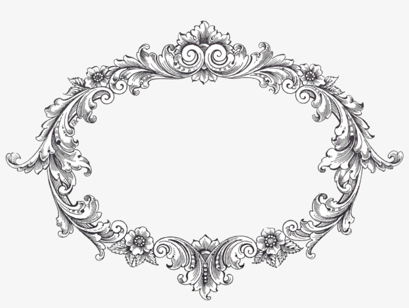 Vintage Frame Png Free - Transparent Vintage Frame Border, transparent png #411742