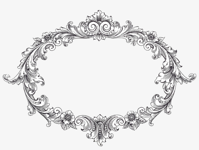 Frameborder Rector Vintage Frame Png Free - Transparent Vintage Frame Border - Free ...