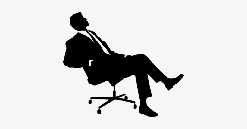 Sitting Man Png - Boss Clipart, transparent png #411917