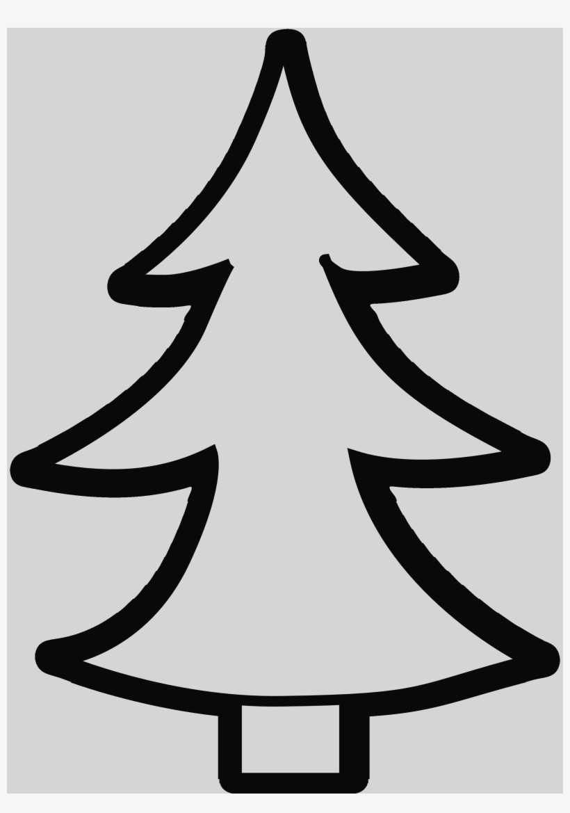 christmas ornament clipart free black and white