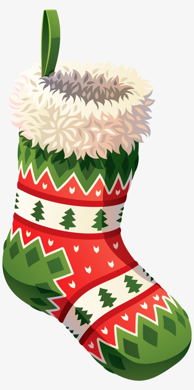 Christmas Stockings Clipart Png, transparent png #412005