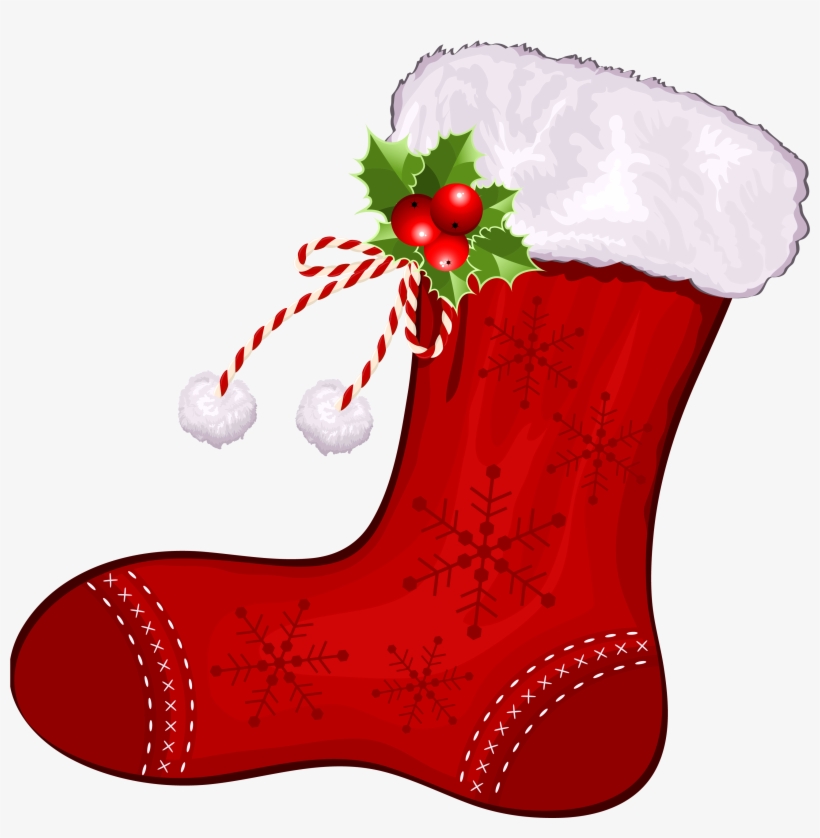 28 Collection Of Cute Christmas Stocking Clipart - Christmas Stocking Clipart, transparent png #412112