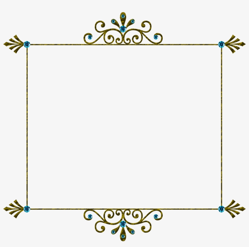 Border Frame Simple - Frames Png Of Word, transparent png #412264