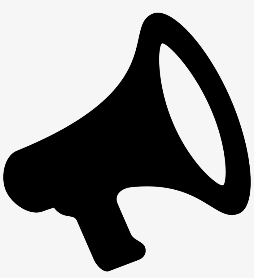 Bull Horn Png - Megaphone Icon Vector, transparent png #412477
