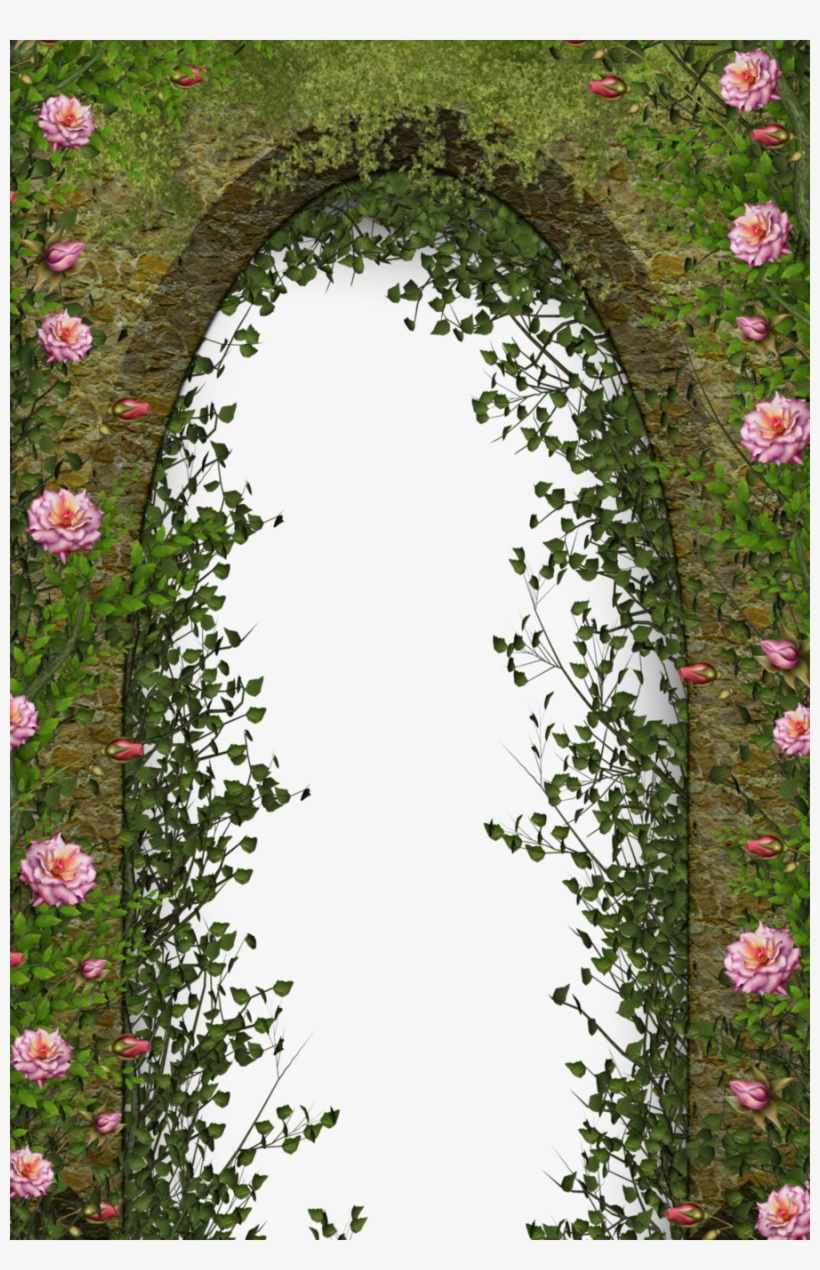 Floral Arch Png Clipart Flower Clip Art - Transparent Flower Arch Png, transparent png #412798