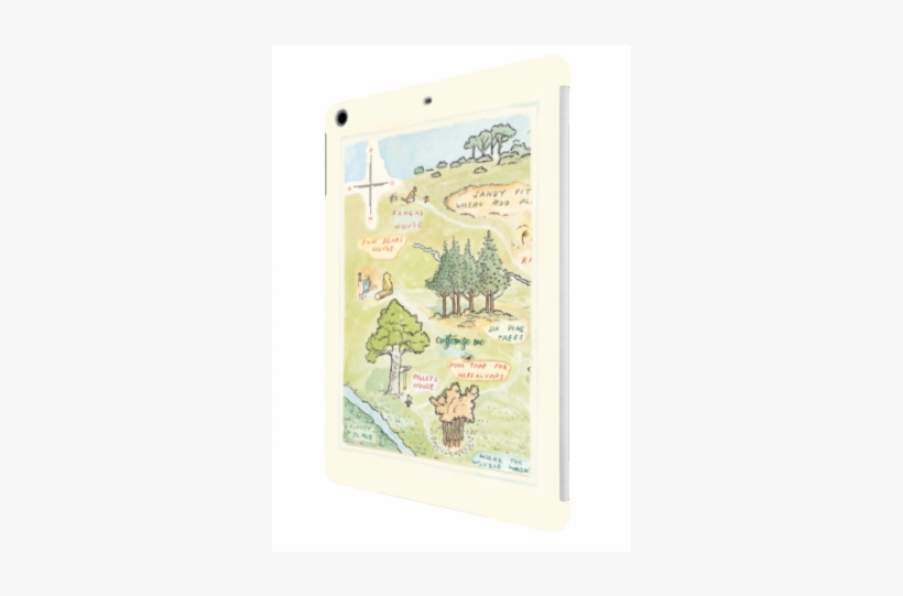 Disney Winnie The Pooh Map Ipad Case - Disney Winnie The Pooh Map Mug, transparent png #412860