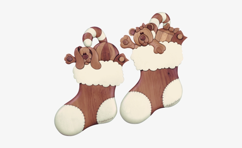 I 17 Christmas Stockings - Woodworking, transparent png #412943