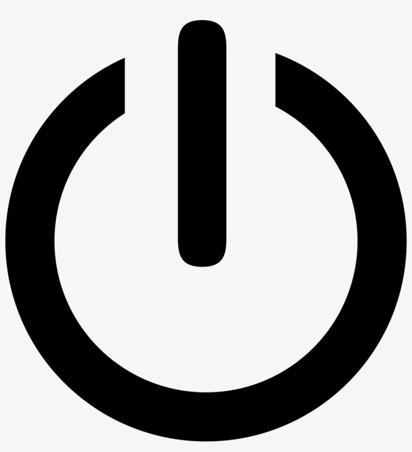 Power Button - - Power Button Sign, transparent png #413152