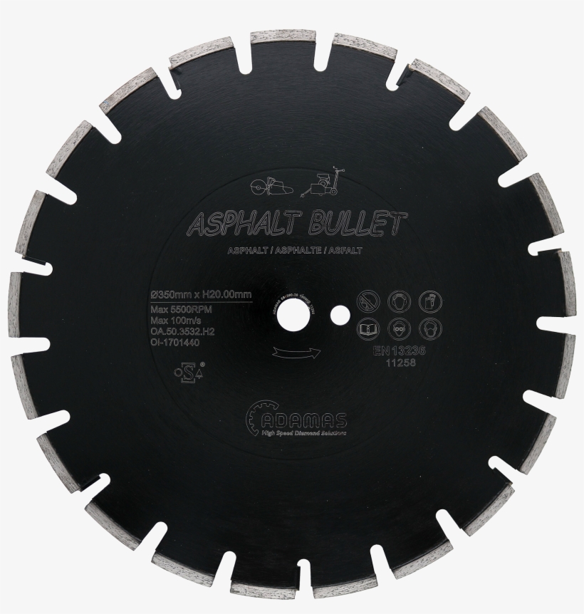 Price Of Asphalt Bullet - Stihl A5 Diamond Disc For Asphalt Cutting 300mm / 12", transparent png #413177