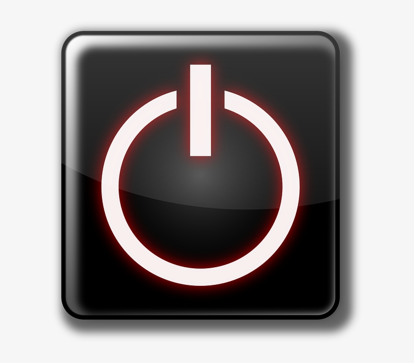 Off, Power, Button - Button, transparent png #413690