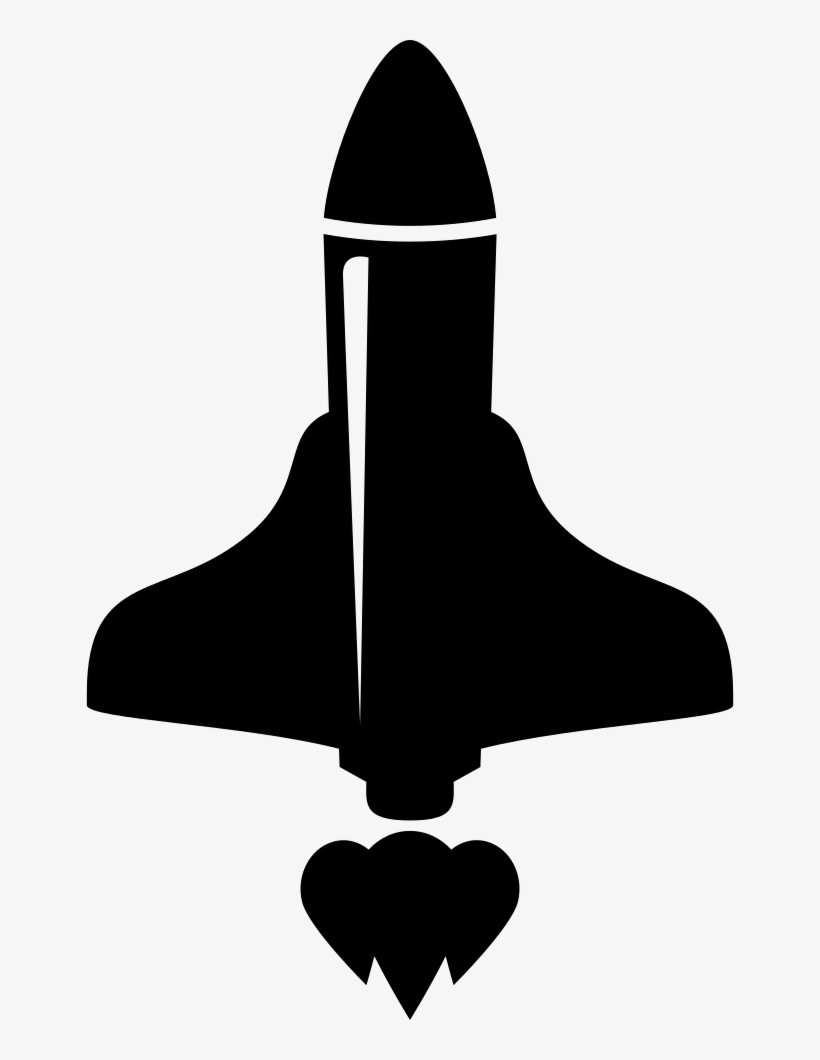 Rocket Ship Launch - Avion Dibujo Desde Arriba, transparent png #413709