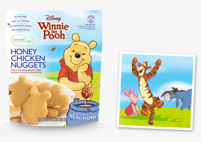 Dip Into The Honey Jar With Disney® Winnie The Pooh - Pooh Bear Nuggets, transparent png #413732