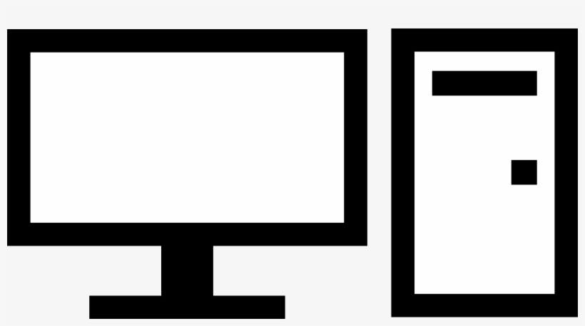 This Free Icons Png Design Of Minimal Desktop Computer, transparent png #413804