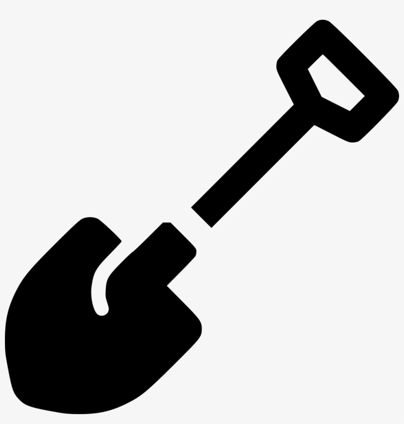 Dig Pitchfork Garden Tool Spade Comments - Shovel Icon Png, transparent png #413871