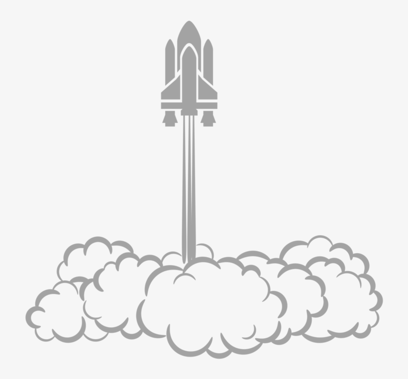 Rocket Launch Spacecraft Launch Pad Space Launch Free - Rocket Taking Off Clipart, transparent png #413922