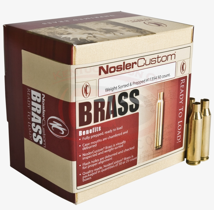Nosler 10160 Brass Nosler 280 Remington, transparent png #414113