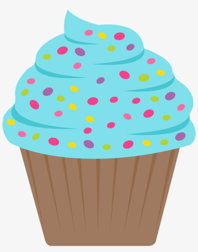 Starburst Clipart Cupcake - Cupcake Clipart, transparent png #414203