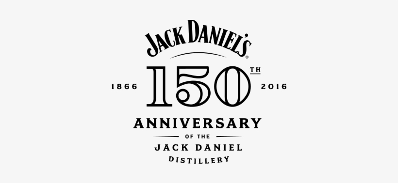 Jack Daniels Anniversary 150 Logo Png - Jack Daniels, transparent png #414204
