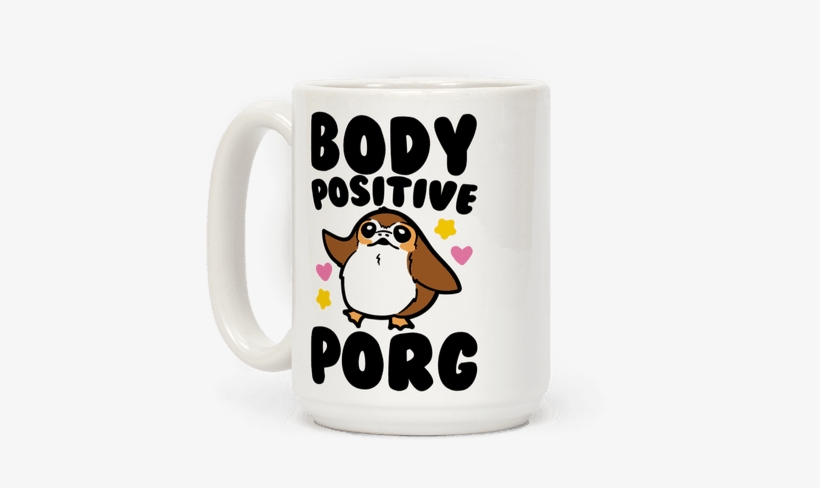 Body Positive Porg Parody - Love, transparent png #414387