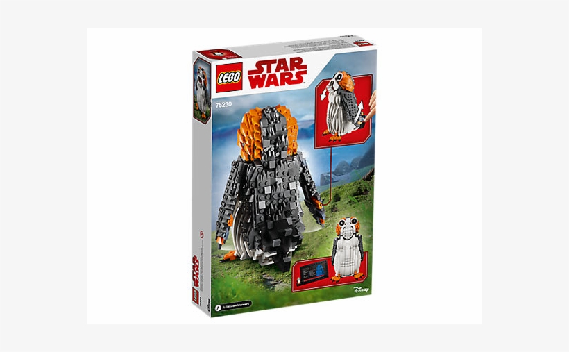 The 811 Piece Set Comes With A Mouth Which Moves And - Lego Star Wars Porg 75230, transparent png #414743