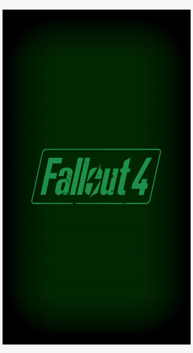 Fallout 4 Logo Mobile Wallpaper - Fallout 4, transparent png #414748