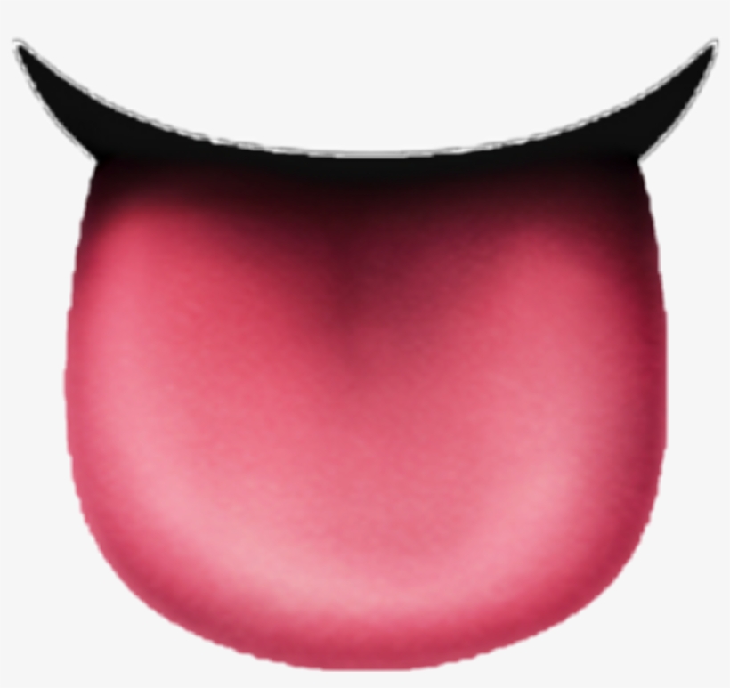 Emoji Lick Bokeh Sticker By Juliadek Jdk - Tongue Emoji Iphone, transparent png #414796