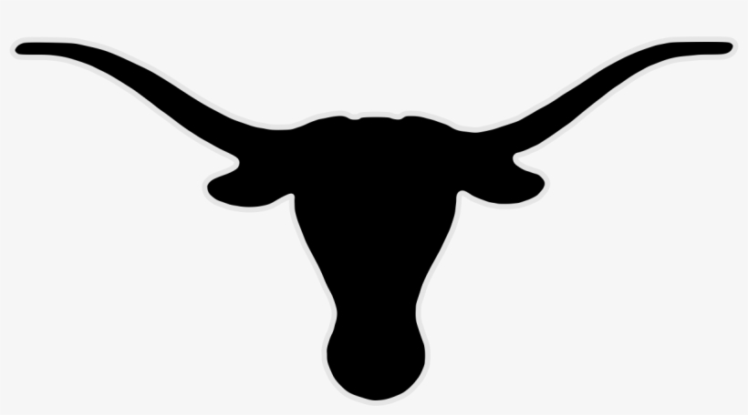 Clip Art Royalty Free Steer Head Silhouette At Getdrawings - Texas Longhorns Svg, transparent png #415291