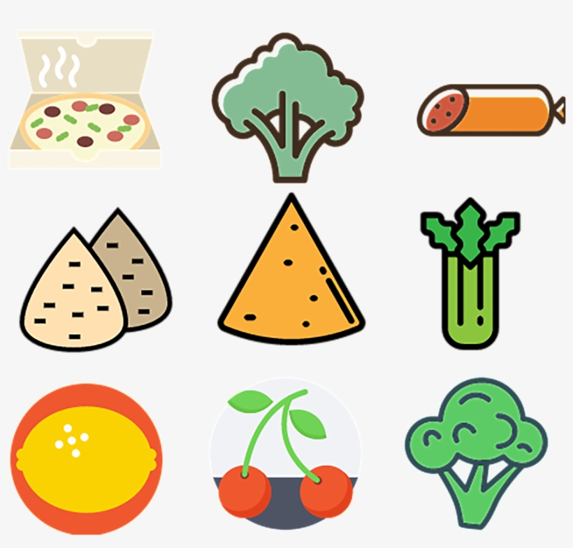 Green Food And Food Food And Food Icon Icons - Food, transparent png #415395