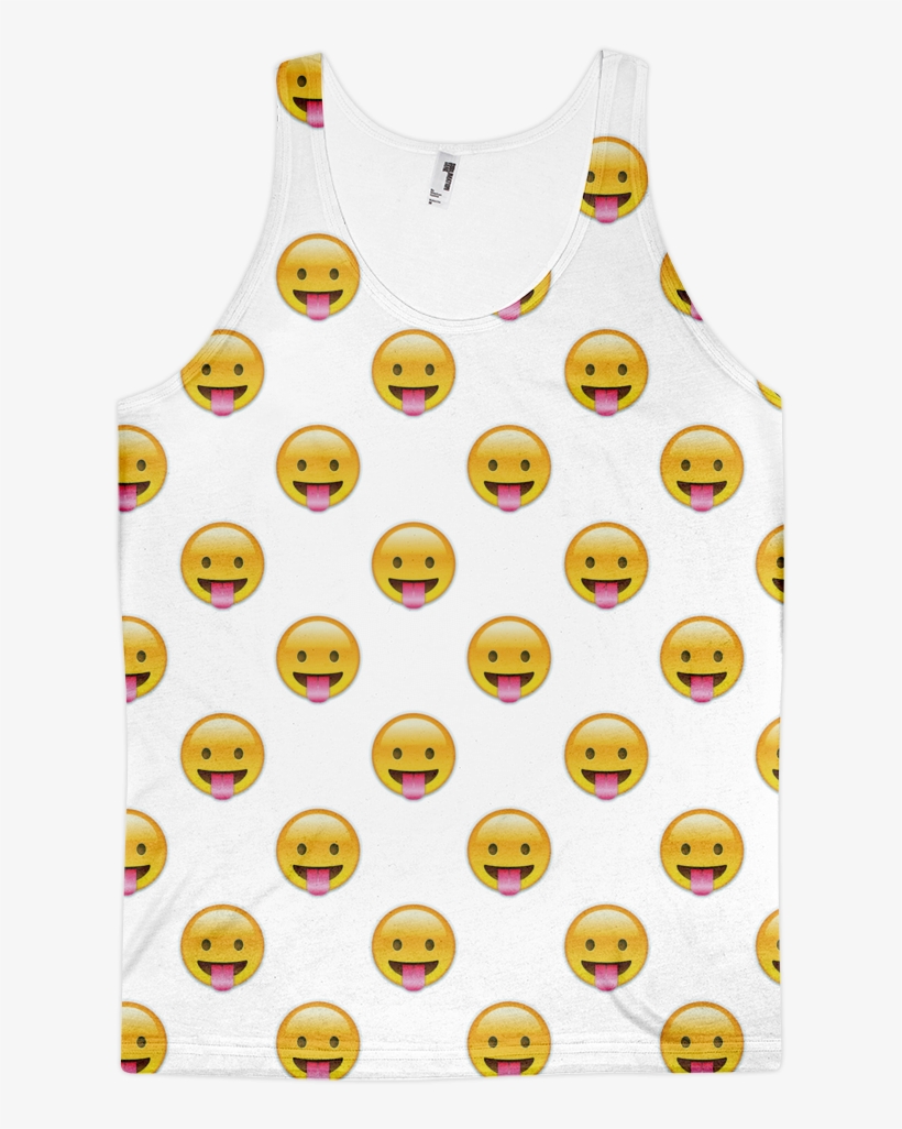 All Over Emoji Tank Top - Emoji, transparent png #415532