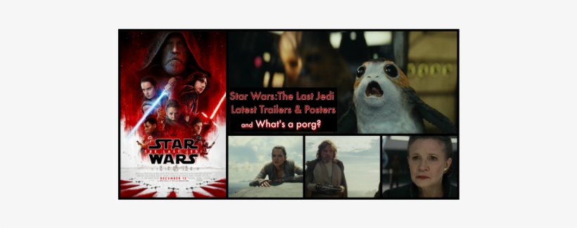 Star Wars The Last Jedi Latest Trailers And Posters - Vintage Favs Star Wars: The Last Jedi - Signed Movie, transparent png #415599