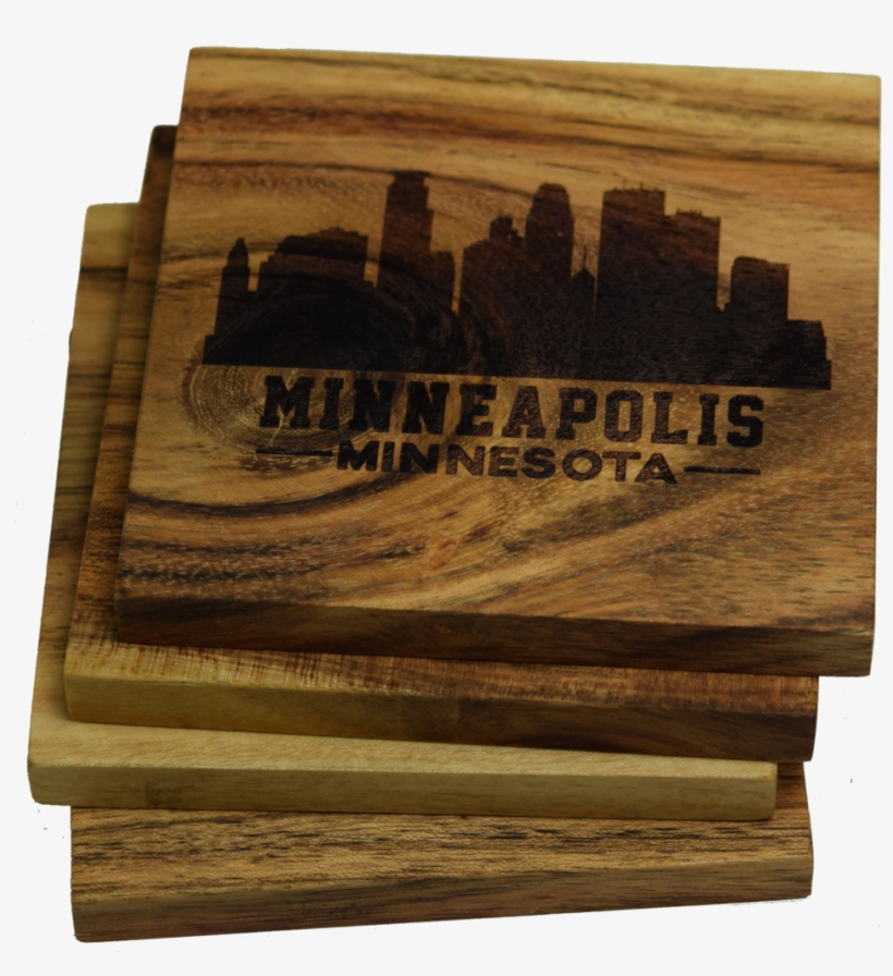 Minneapolis Minnesota Skyline Coasters - Prestige Decanters Minneapolis Minnesota Skyline Coasters, transparent png #415944