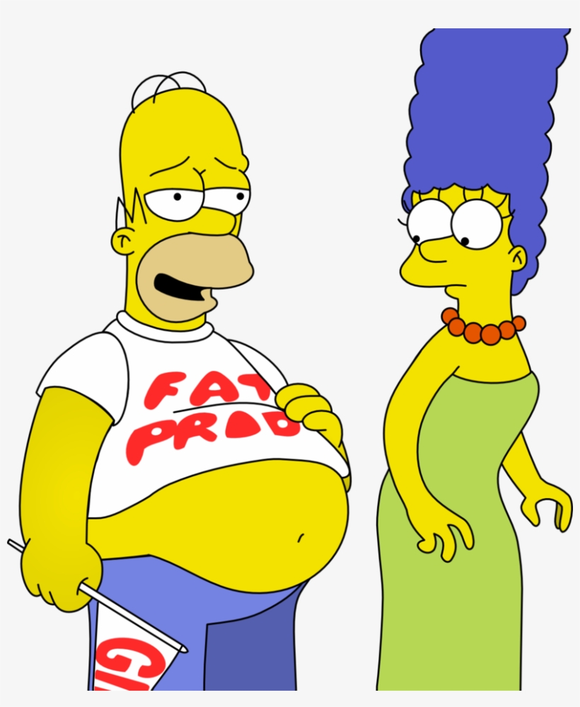 Homer Simpson Images Homer Simpson Hd Wallpaper And - Homer Simpson Fat Belly, transparent png #416087