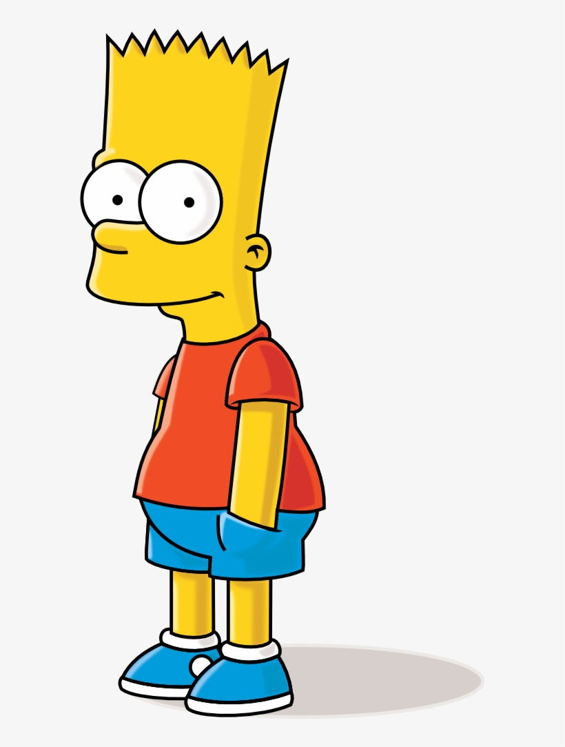 Simpsons Clip Art Bart Simpson 800px - Bart Simpson Transparent Background, transparent png #416245