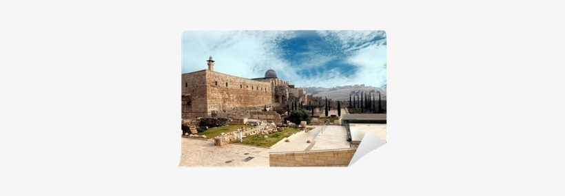 Destroyed The Holy Places Of Jerusalem Wall Mural • - Al-aqsa Mosque, transparent png #416335