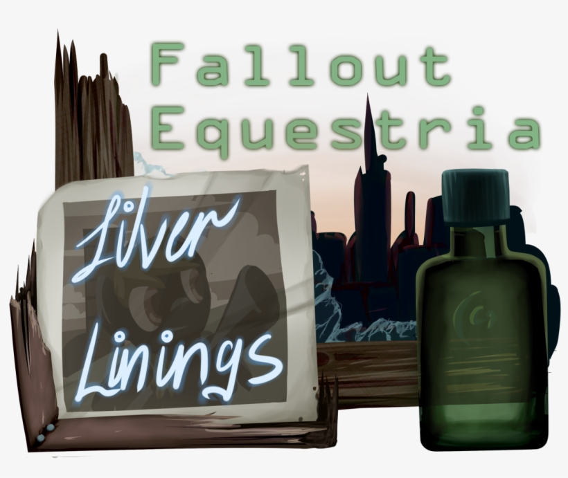 Inlucidreverie, Fallout Equestria, Logo, Safe, Silver - Nail Polish, transparent png #416358
